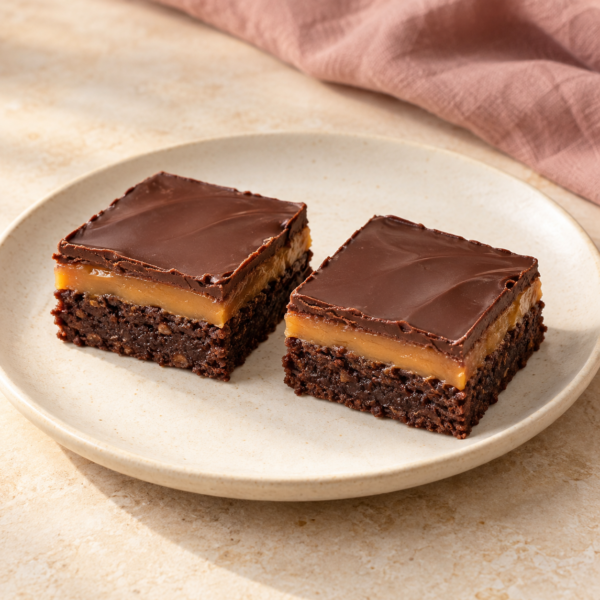 Millionaire Brownie — 2 Pieces