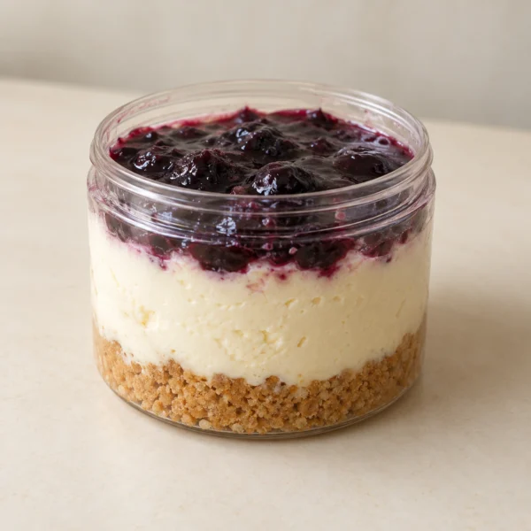 Blueberry Cheesecake Jar