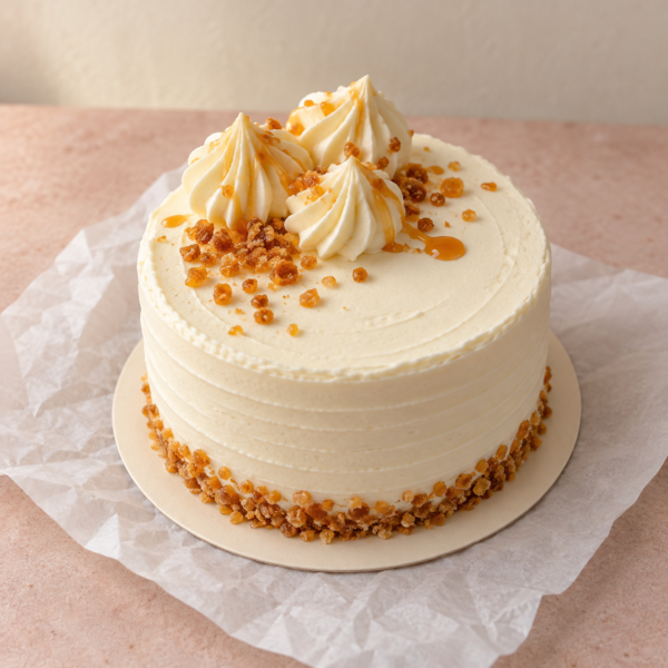 Butterscotch Bento Cake