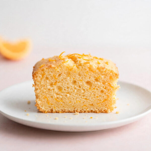 Orange Chiffon Slice Cake